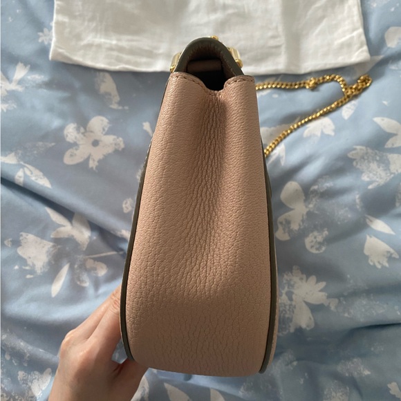 Small Chloe Drew bag in Cement Pink - Picture 5 of 15